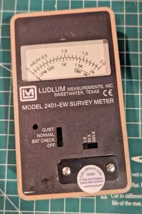 Ludlum 2401-ew 1x Clean Tested Verified And Guaranteed