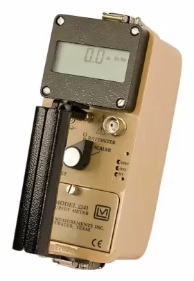 Ludlum 48-2444 Model 2241 Digital Scaler-ratemeter With 44-9 2 X Meters Probes
