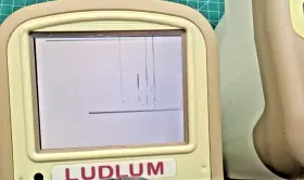 Ludlum 9dp-1 1x Repair Display Screen Ion Chamber 9dp And Similar Cracks Lights