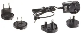 Mazur Instruments 857816003073 Prm-ac-intl International Ac Adapter With 58 Inch Cable And L-type Dc Plug For P