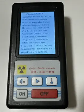 Monitor Gb18871-2002 Handheld Geiger Counter Nuclear Radiation Detector Personal Dosimeter Beta Gamma