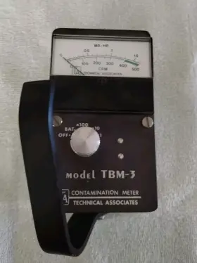 Monitor Tbm3 Vintage Tbm-3 Serial 8986 Contamination Reader Technical Associates