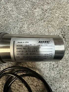 Nuclear Measurements Corp. Dgm-2 Nmc Corp. Detector