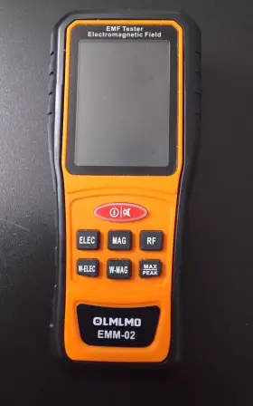 Olmlmo Emm-02 Emf Meter - Ghost Hunting Equipment Radiation Detector Digital Electromagnetic