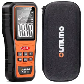 Olmlmo Meter0054 4 In 1 Emf Detector Meter Rechargeable Electromagnetic Field Radiation D
