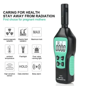 Paddsun 883148211381 Electromagnetic Radiation Detector - Accurate Reading Home Electronics