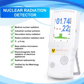 Paddsun 883148454108 Handheld Radiation Test Geiger Counter