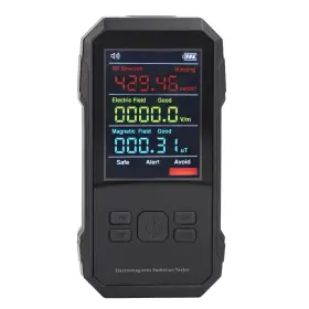 Penrux Penruxgs4k51ef9v Radiation Detector Digital Rf Electromagnetic Field Geiger Counter Black Po