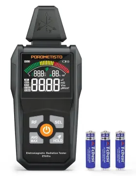 Porometisto Et01pro Emf Meter Detector 5-in-1 Electromagnetic Field Radiation
