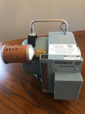 Rad Co H-809vll Model Air Grab Sampler Msrp 500