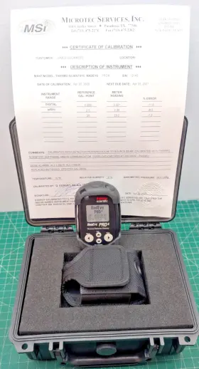 Radeye Prd4 2026 Calibrated Thermo Neutron Det. And Cosmic Dose 1 Yr Guarantee