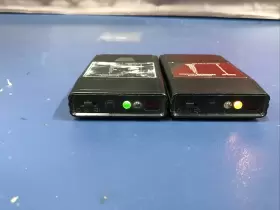 Radiation Pager Sn-1227 Lot Of 2 Sensor Technology Engineering S/n 49050 36020