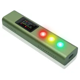 Ruchundebu Hz-002 Geiger Counter Radiation Detector Portable Nuclear Dosimeter Mini
