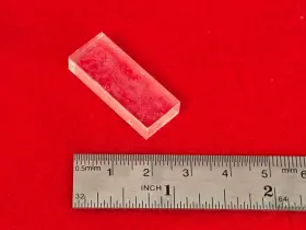 Saint-gobain Bgo12x6x30 Bgo Scintillator Crystal For Radiation Scintillation Detector 12x6x30mm