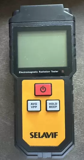 Selavif 798020201582 Emf Meter Electromagnetic Field Radiation Detector-handheld Digital Lcd Backl