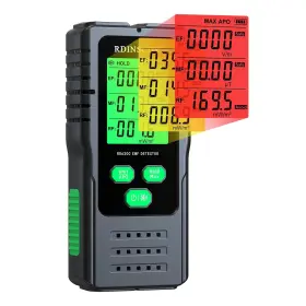 Shenzhen Reddragon Instruments Co. Ltd 445024164186 Emf Detector Detect All 3 Types Of Electromagnetic Radiation Field In 1 Met