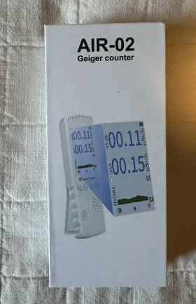 Shenzhen Xinyu Electronic Technology Co. Ltd. Air-02 Geiger Counter Nuclear Radiation Detector-portable High Accuracy Beta Dosimeter