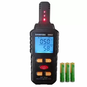 Soonkoda 761075197650 3 In 1 Emf Meteremf Readerelectromagnetic Field Radiation Detectoremf Tester