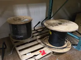 Superior Essex 6t00231rj New 5000 Foot Roll 2 Strand Flat Fiber Cable