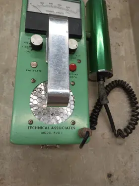 Technical Associates Pug-1 With Probe Working Geiger Counter Survey Meter
