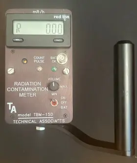 Technical Associates Tbm-15d Digital Frisker -radiation Contamination Meter