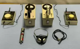Teletrix Txr20 Txr-20 And Txt-20 / Txr-19 Txt-19 Survey Meter Set With Txp-3 Probe