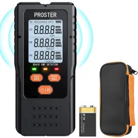 Trading Limited 313032872898 Emf Meter 3in1 Digital Electromagnetic Field Radiation Detector For Ef Rf Mf 5g