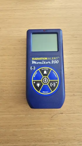 Troxler Electronic Laboratories Tx1218 Handheld Portable Radiation Survey Meter Monitor 200 With Case