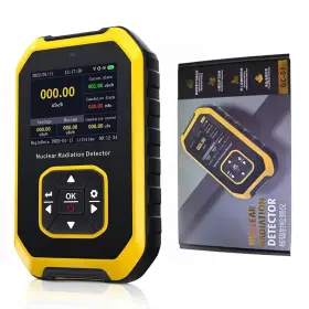 Turbo-roofinds 445033631624 Portable Geiger Counter Nuclear Radiation Detector Personal Dosimeter X-ray -ra