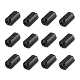 Viaky 745695005762 12 Pack Rfi Emi Noise Suppressor Cable Clip Clipon Ferrite Ring Core Filte