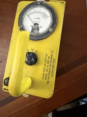 Victoreen 50204 1962 Radiological Survey Meter The Company Model No. 1a