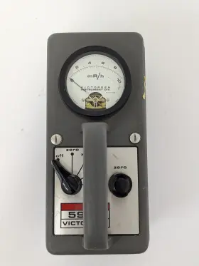 Victoreen 592b Gamma Dose Rate Meter