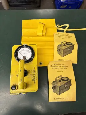 Victoreen Cdv-717ly Vintage Geiger Counter Cdv-717 Radiation Detector Civil Defense