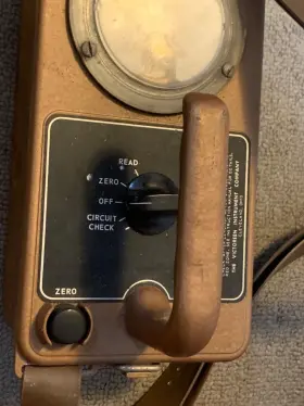 Victoreen Cdv-727 A Rare Find Model No. 1 Ser. 141 Radiological Survey Meter