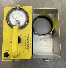Victoreen V-720 3a Civil Defense Vintage Radiological Survey Meter Cd Nuclear Fallout