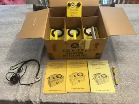 Victoreen V-777-r Cd Radiation Detection Set Geiger Counter Kit