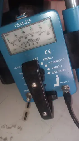 Wm B Johnson Gsm-525 Model Survey Meter With Probe Mrsp-1 New Old Stock