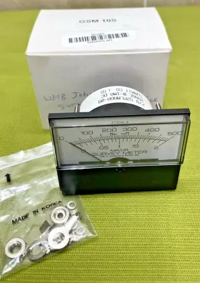 Wmb S2plmada-09 Wm B Johnson Model Gsm-10s Geiger Counter Meter Face P/n
