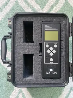 Xrf Corporation 4132 Ics-4000 Gamma Spectrometer/radionuclide Identifinder With Case And Battery