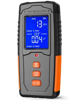 Ywcking 445057852869 Emf Detector Digital Lcd Meter 3 In 1 Rechargeable Electromagnetic Field R